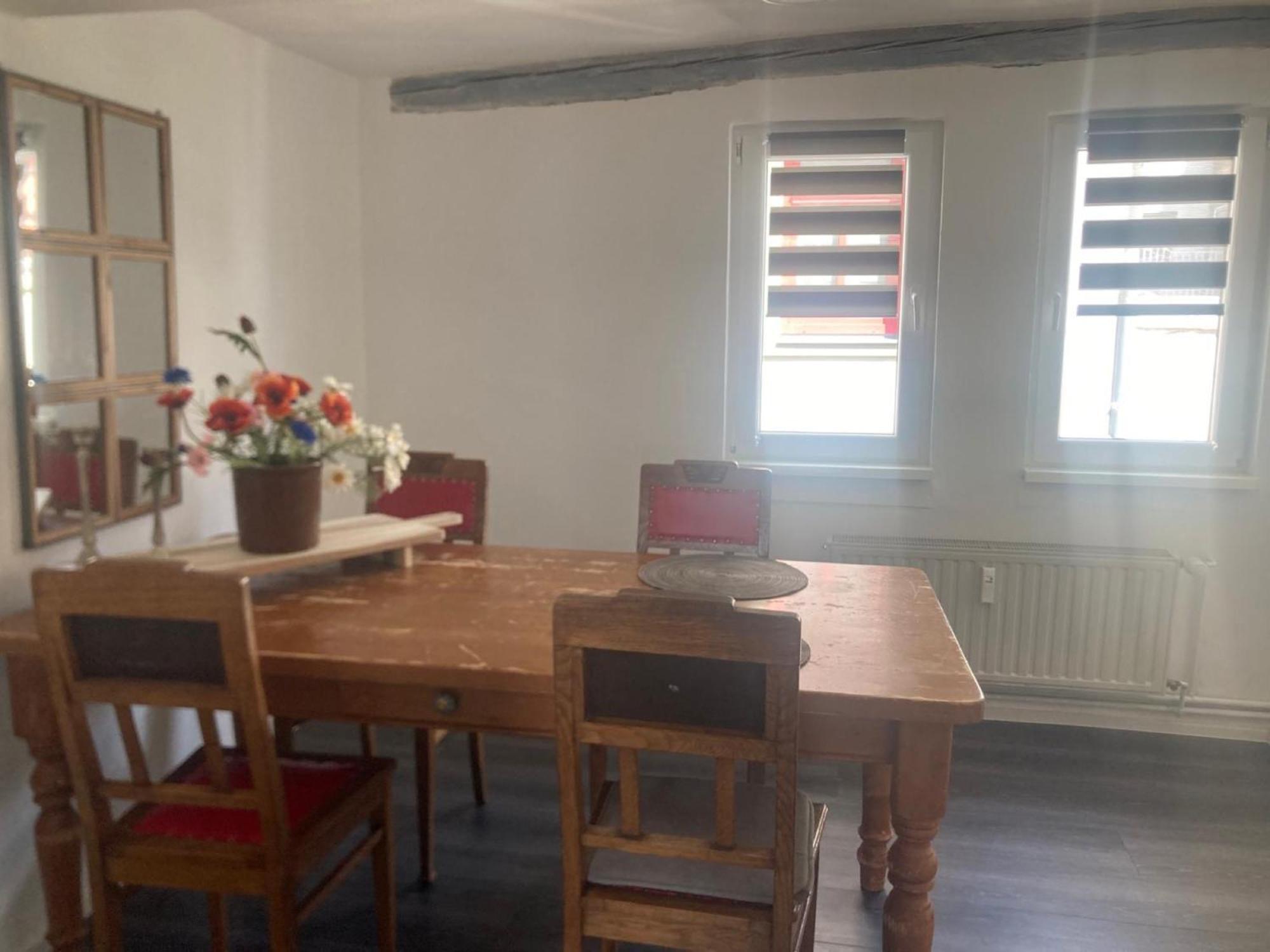 Charmante Ferienwohnung Im Gaesschen Rudolstadt Exterior foto